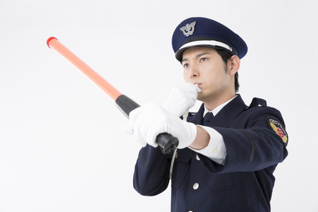 Security guard for the traffic cop