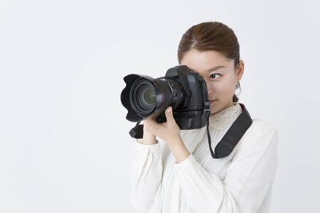 Photographers camera.の写真素材