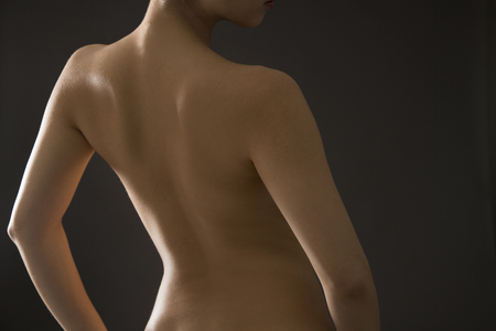 Women's backの写真素材