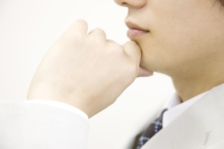 Businessman that the thinkingの写真素材