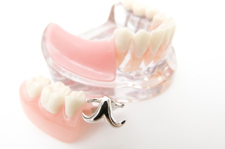 Model of the hardened partsの写真素材