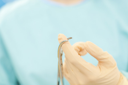 Nurse of fingerの写真素材