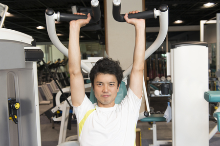 Training for menの写真素材