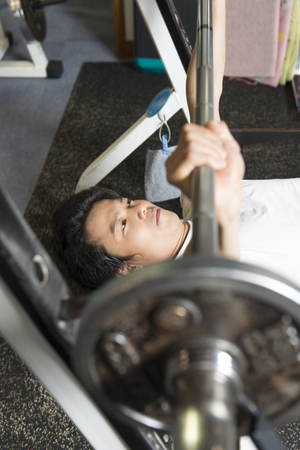 Training for menの写真素材