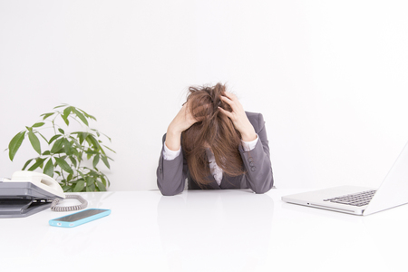 OL sufferの写真素材