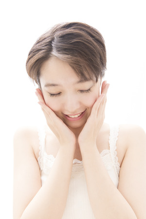 Smiling womanの写真素材