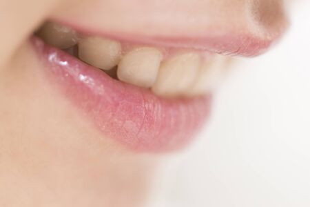 The woman's mouth