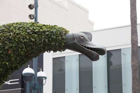 Street fashion in Santa Monicaの写真素材