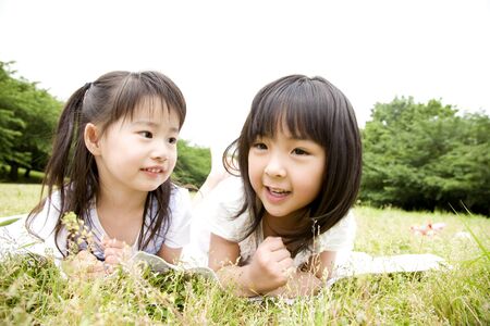 Sweet smile girlの写真素材