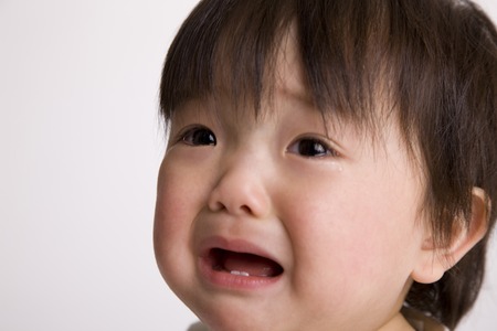 Crying babyの写真素材