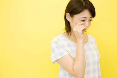 Woman cryingの写真素材