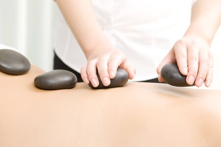 Women undergoing beauty treatments