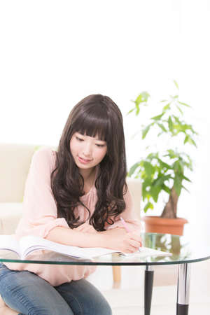 Women studyの写真素材