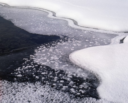 Rime iceの写真素材