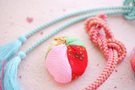 Beanbags and sashの写真素材