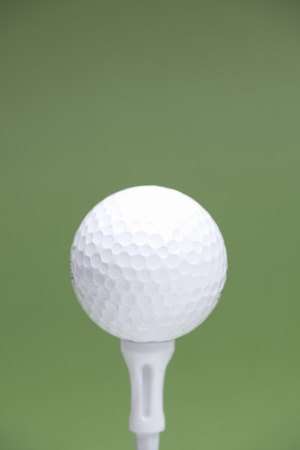 Golf ball and teeの写真素材