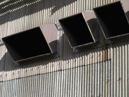 Ventilation ducts of the plantの写真素材