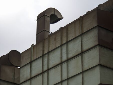 Ventilation ducts of the plantの写真素材