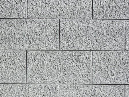 The outer wall of stone tiles