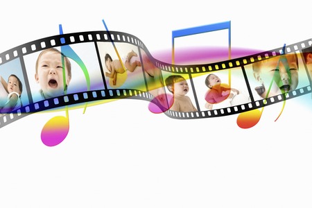 On your film babyの写真素材