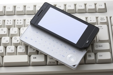 Mobile phoneの写真素材