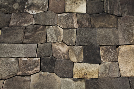 Ishigaki of the East Gardens of the Imperial Palaceの写真素材