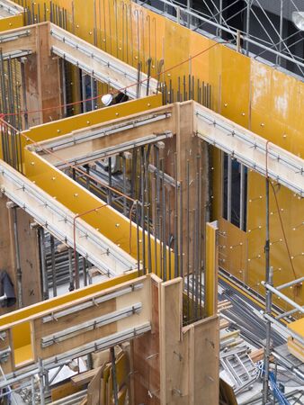 Building construction siteの写真素材