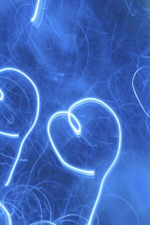 The light tracesの写真素材