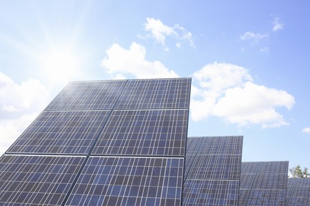 Solar Panelの写真素材