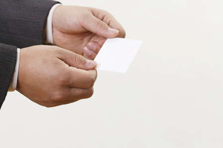 Business cardの写真素材