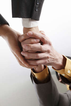 Shaking handsの写真素材