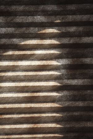 Japanese paper blindsの写真素材