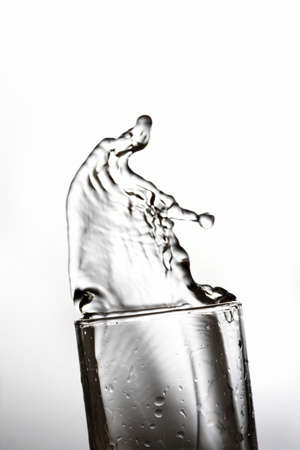 Glass and water