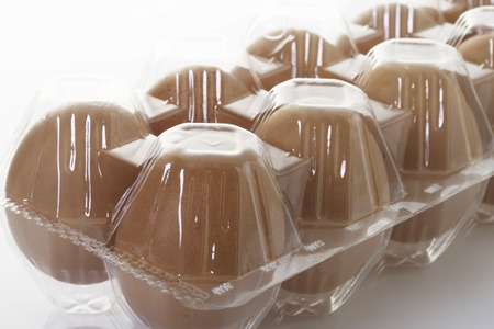Packs of eggs