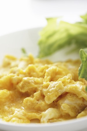 Scrambled eggsの写真素材