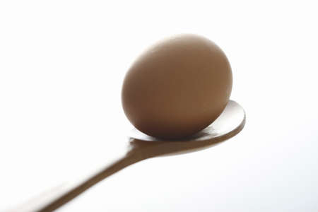 Spoon and egg