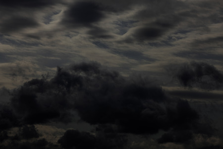 Overcast skyの写真素材