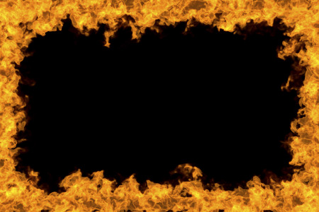 Frame of flame