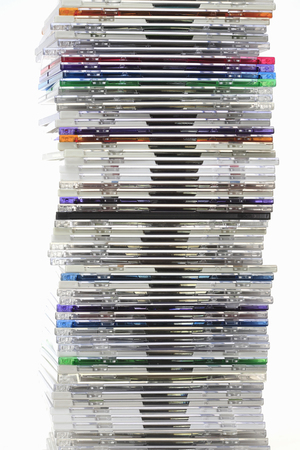 CD caseの写真素材