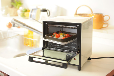 Cooked in a microwave oven