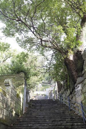 Stone steps Nusa Fusaka