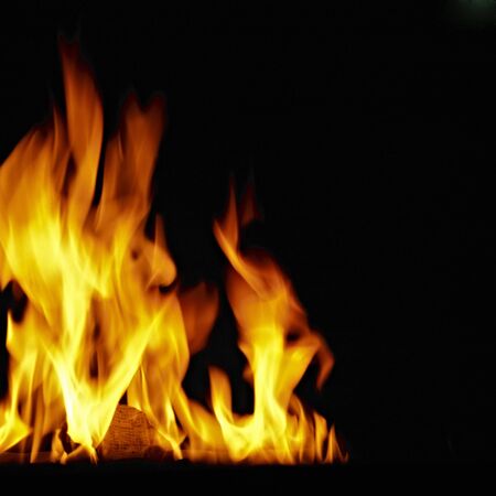 Modeling of fire flamesの写真素材
