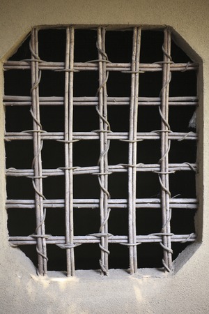 Lattice windowの写真素材