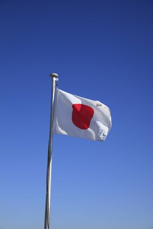 Japanese flagの写真素材