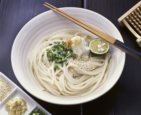 Bukkake Udonの写真素材