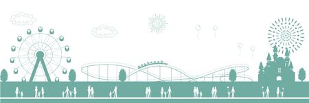 Amusement parkの写真素材