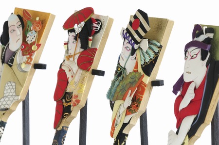 Miniature tradition battledores for decorationの写真素材