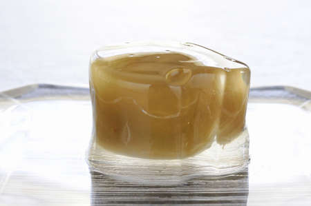 Japanese confectionery Umezeriの写真素材