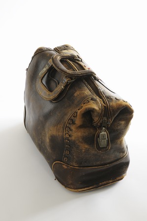 Boston back of old skinの写真素材