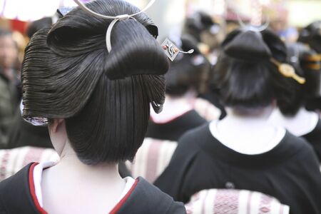 Matrix of geishaの写真素材